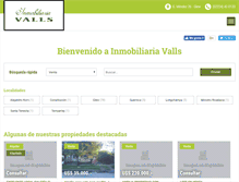 Tablet Screenshot of inmobiliariavalls.com.ar